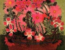 Friederike Voigt - Basket with Flowers, De. , 