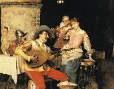 Andreotti Federigo The Serenade. , 