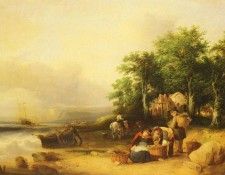 Shayer William View On The Isle Of Wight. �����, ������