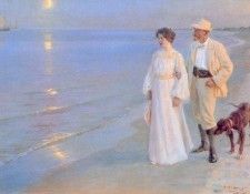 Kroyer Peder Severin Tarde de verano en Skagen 1899. Kroyer, ����� �������