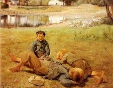 Ring Lauritz Andersen Gaasedrenge. ,  