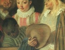 Actors from a French Theatre detail CGF. , -