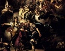 Solimena Francesco The Royal Hunt Of Dido And Aeneas.  