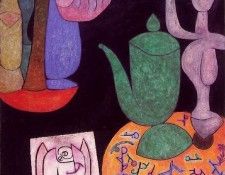 Klee Untitled (Stilleben), 1940, 100 x 80.5 cm, Private, Sch. , 