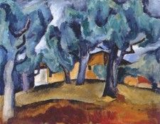 konchalovsky landscape 1912. , 
