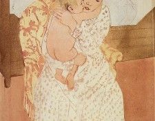 Cassatt Mary Nude Child. ������ ����
