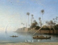 A View of Beni Souef Egypt. ,  