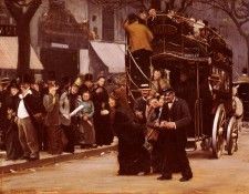 Axentowics Theodor The Omnibus. Axentowicz, 