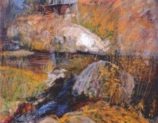 twachtman my summer studio c1900. Twachtmann,  
