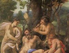 Correggio Allegory of Vice, Musee du Louvre, Paris. 102KB. 