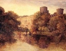 Cox David Castle In An Autumn Landscape. , 