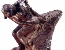 Degas Edgar Sitting woman drying herself Sun. , --