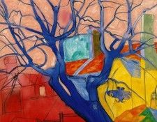 kitaj.oak-tree. Kitaj,  B