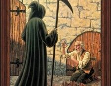 MS 30th 021 The Old Man and Death. �������, ����