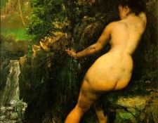 Courbet The source, 1868, 128x97cm, Musee dOrsay, Paris. �����, ������