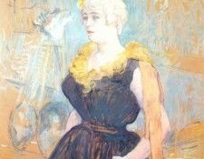 lautrec the clownesse cha-u-kao 1895. -,  