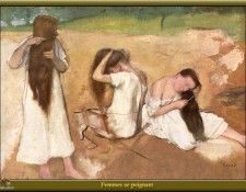 PO Degas 15 Femmes se peignant(1875-1876). , --