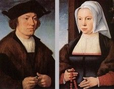 CLEVE Joos van Portrait Of A Man And Woman. �����, ��� ���