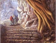 QMan GR RP RoT 746 Rough Steps Going up the Lonely Mountain. Renshof,   Ploeg, 