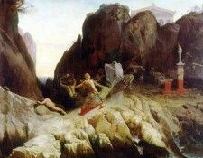 Desgoffe Alexandre L-ira di Oreste 1857. Desgoffe, ��������� ����