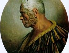 A noble relic of a noble race 1907 77x64cm. , 