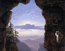 SCHINKEL Karl Friedrich The gate In The Rocks. ,  