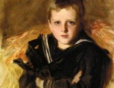 Sargent John Singer Portrait of Caspar Goodrich. ,  