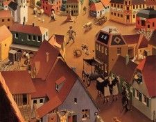 Scholz, Georg - Small Town by Day, The Butcher (end. �����, �����