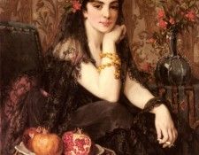 Saint Jean Jeune Femme Au Grenade. ���-���-����