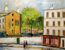 Street in Montmartre. �������, �����