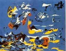Pollock Blue Moby Dick ca 1943 Ohara Museum of Art Kura. ������, �������