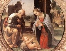 Bartolomeo Fra The Adoration of the Christ Child. , 