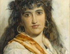 study of an egyptian girl. ������, ��������