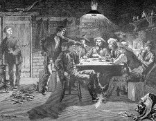 Fr 035 A Quarrel Over a Card Game FredericRemington sqs. Remington, 