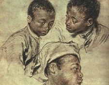 Three Studies of a Boy CGF. , -