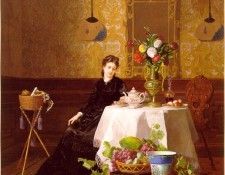 deNoter-DavidEmileJoseph-TakingTea-sj. �����, ����� ����� ������ ��