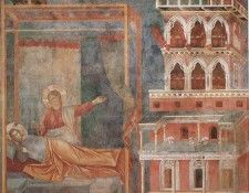 Giotto   Legend of St Francis   [03]   Dream of the Palace. ������ �� �������