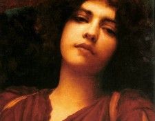Godward John William Reverie(Study). ,  