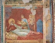 Giotto Scenes from the Old Testament. Issac Rejecting Esau, .   