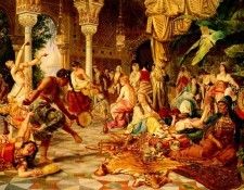 Gioja Belisario Entertainments In The Harem. Gioja, 