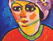 jawlensky the violet turban 1911. , 