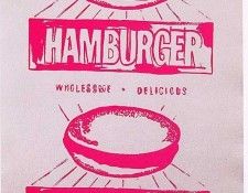 Warhol - Double Hamburger. , 
