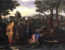Poussin The Exposition of Moses. , 