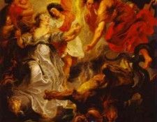 Peter Paul Rubens - The Queens Reconciliation with Her Son. ,  