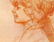 Toulouse-Lautrec The English Girl at the Star in Le Havre,. -,  