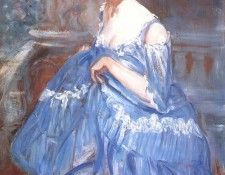 glackens dancer in blue c1905. Glackens, 