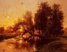 Veron Alexandre Rene Promeneur Au Bord De L-Eau. �����, ��������� ����