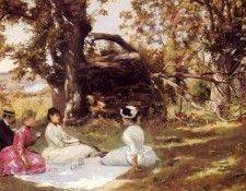 Stewart Julius LeBlanc Picnic Under The Trees. ������, ������� ������