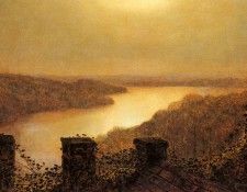 Grimshaw John Atkinson Roundhaylake From Castle.   