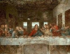 Ultima Cena 1495-97 - Refettorio di Santa Maria delle Grazie Milano. ,  